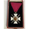 Image 1 : ROYAL BULGARIA ORDER OF ST. ALEXANDER 5TH CLASS WITH SWORDS CASED
