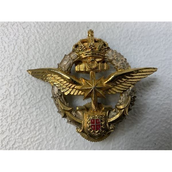KINGDOM OF YUGOSLAVIA ROYAL NAVAL NAVIGATORS WINGS BADGE