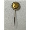 Image 3 : CZECHOSLOVAKIA REPUBLIC PRE WWII ARMY RIFLES PROFICIENCY BADGE STICK PIN