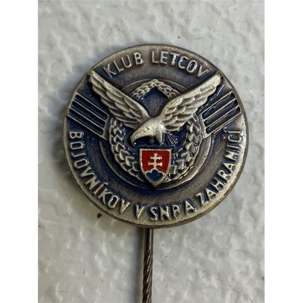 SLOVAKIAN AIR FORCE PILOTS CLUB STICK PIN