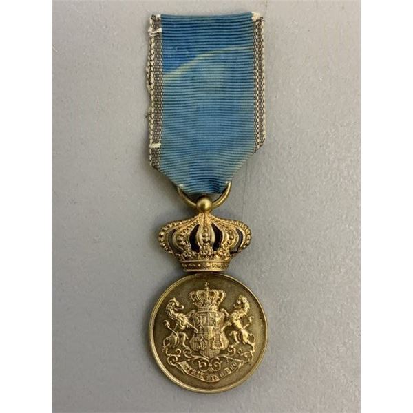 ROMANIA KINGDOM MEDAL FOR LONG SERVICE TO THE STATE
