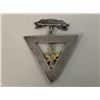 Image 3 : ANTIQUE MASONIC KNIGHT 19TH C. SILVER MEDAL DECORATION
