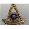Image 14 : ANTIQUE MASONIC 18K GOLD WITH DIAMONDS AND PRESIOUS STONES HIGHEST LEVEL  MEDAL DECORATION