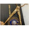 Image 6 : ANTIQUE MASONIC 18K GOLD WITH DIAMONDS AND PRESIOUS STONES HIGHEST LEVEL  MEDAL DECORATION
