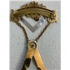 Image 8 : ANTIQUE MASONIC 18K GOLD WITH DIAMONDS AND PRESIOUS STONES HIGHEST LEVEL  MEDAL DECORATION