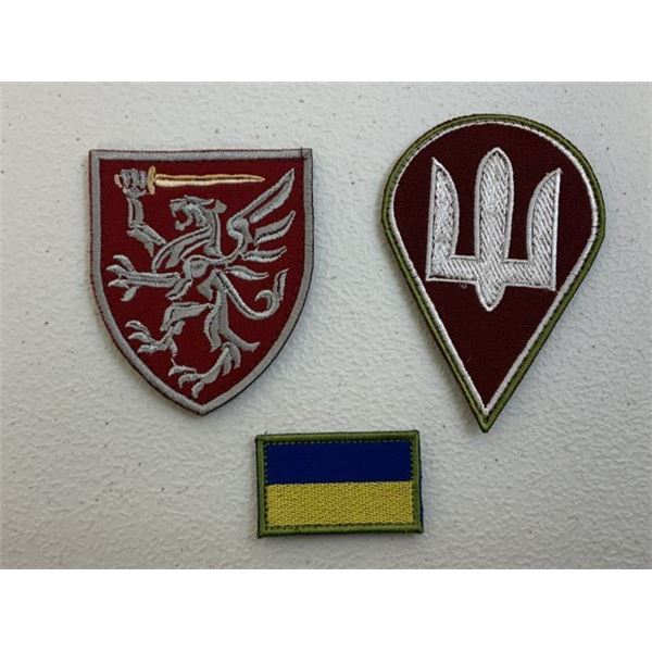 UKRAINE WAR UKRAINIAN ARMY 80th SEPARATE AIRBORNE ASSAULT BRIGADE PATCHES