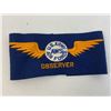 Image 1 : WWII US ARMY AIR FORCE OBSERVER ARMBAND