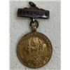 Image 1 : GOLD BRITISH LONDON MIDLAND & SCOTTISH RAILWAY 25 YEAR LONG SERVICE MEDAL NAMED 1941