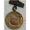 Image 3 : GOLD BRITISH LONDON MIDLAND & SCOTTISH RAILWAY 25 YEAR LONG SERVICE MEDAL NAMED 1941