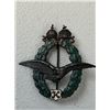 Image 1 : WWI AUSTRIAN HUNGARIAN EMPIRE ENAMELED PILOTS BADGE KARL