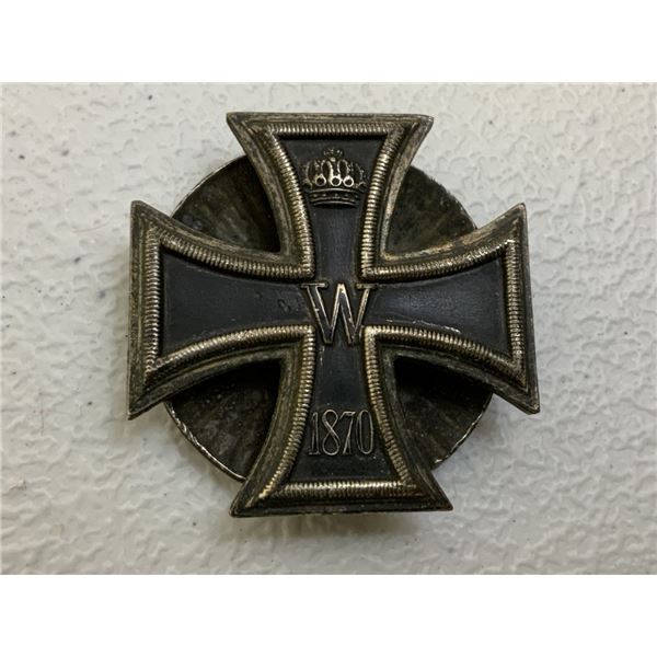 IMPERIAL GERMANY 1870 IRON CROSS 1st CLASS SCREWBACK