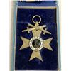 Image 2 : IMPERIAL GERMANY BAVARIAN MILITARY MERIT CROSS 2nd CLASS WITH SWORDS BOXED