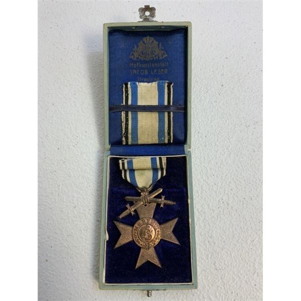 IMPERIAL GERMANY BAVARIAN MILITARY MERIT CROSS 3nd CLASS WITH SWORDS
