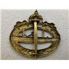 Image 2 : IMPERIAL GERMAN NAVY U-BOAT BADGE WWI HOLLOW BACK