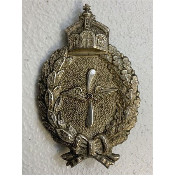 GERMANY WWI COMMEMORATIVE PRUSSIAN FLYERS BADGE