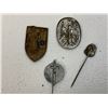 Image 2 : GERMANY THIRD REICH LOT OF 4 PINS BADGES