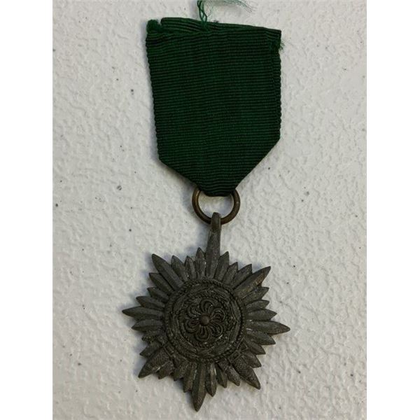 NAZI GERMANY EASTERN PEOPLES AWARD 2nd CLASS WITH SWORDS