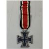 Image 4 : WWII GERMAN IRON CROSS 2nd CLASS MEDAL WITH RIBBON