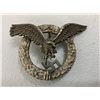 Image 1 : GERMANY THIRD REICH LUFTWAFFE PILOT BADGE RARE ROUND WREATH