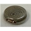 Image 5 : WWII GERMAN SS SILVER PLATED WATCH CASE