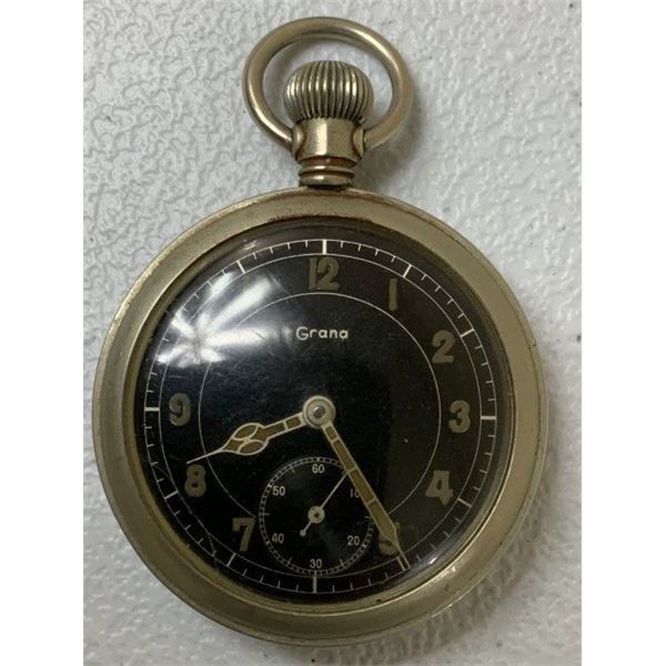 WWII GERMAN POCKET WATCH - GRANA