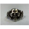 Image 1 : WWII GERMAN SILVER SCULL RING PANZER / SS