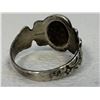 Image 4 : WWII GERMAN SILVER SCULL RING PANZER / SS
