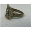Image 3 : WWII GERMAN SS SCULL DEAT'S HEAD SILVER RING WITH SS MOTTO