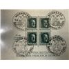 Image 1 : NAZI GERMAN ADOLF HITLER STAMPS CANCELED 1937 SOUVENIR SHEET