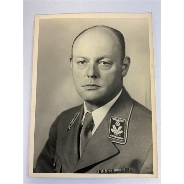 NAZI GERMAN LARGE STUDIO PHOTO NAZI PARTY OFFICIAL E. HILGENFELDT