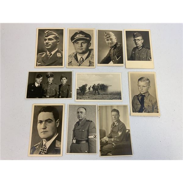 GERMANY THIRD REICH WARTIME  POST CARD LOT OF 10