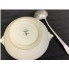 Image 3 : NAZI GERMANY LUFTWAFFE PORCELAIN MESS HALL SOUP TUREEN WITH LADLE