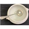 Image 9 : NAZI GERMANY LUFTWAFFE PORCELAIN MESS HALL SOUP TUREEN WITH LADLE