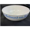 Image 1 : GERMANY THIRD REICH FERDINANT VON ZEPPELIN 1838-1938 COMMEMORATIVE PORCELAIN BOWL
