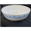 Image 5 : GERMANY THIRD REICH FERDINANT VON ZEPPELIN 1838-1938 COMMEMORATIVE PORCELAIN BOWL