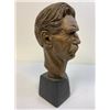Image 2 : THIRD REICH GERMAN BRONZE BUST OF ALBERT SCHWEITZER ARTIST SIGNED 1935 DATED