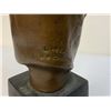 Image 4 : THIRD REICH GERMAN BRONZE BUST OF ALBERT SCHWEITZER ARTIST SIGNED 1935 DATED