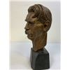 Image 5 : THIRD REICH GERMAN BRONZE BUST OF ALBERT SCHWEITZER ARTIST SIGNED 1935 DATED