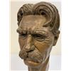 Image 6 : THIRD REICH GERMAN BRONZE BUST OF ALBERT SCHWEITZER ARTIST SIGNED 1935 DATED