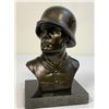 Image 4 : WWII GERMAN SOLDIER TABLE BUST DECORATIONS