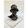 Image 1 : WWII GERMAN SOLDIER TABLE BUST DECORATIONS