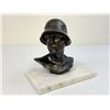 Image 4 : WWII GERMAN SOLDIER TABLE BUST DECORATIONS