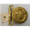 Image 2 : NAZI GERMANY NSDAP PARTY LEADER BELT BUCKLE MINT CONDITION WITH PAPER TAG AND WRAP