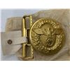 Image 3 : NAZI GERMANY NSDAP PARTY LEADER BELT BUCKLE MINT CONDITION WITH PAPER TAG AND WRAP