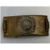 Image 1 : IMPERIAL GERMANY BAVARIA TELEGRAPH UNIT BRASS BELT BUCKLE