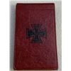 Image 1 : IMPERIAL GERMANY WWI 1914 IRON CROSS PERSONAL NOTEBOOK