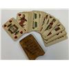 Image 2 : IMPERIAL GERMANY WWI 1917 CARD GAME SCAT WITH FULL SET OF CARDS REGIMENTAL MARKS
