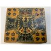 Image 1 : IMPERIAL GERMANY 1913 KAISER WILHELM SILVER JUBILEE CIGARETTE CASE WITH CIGARETTES