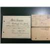 Image 1 : IMPERIAL GERMANY WWI PERIOD FIELDPOST LETTERS AND 1913 DATED SIGNED DOCUMENT