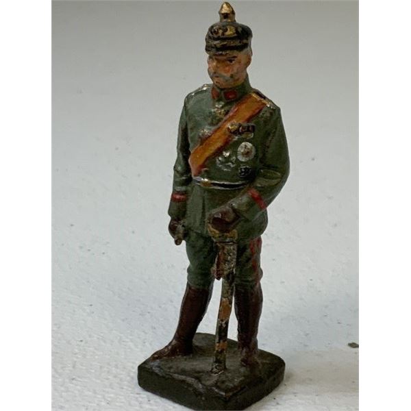 GERMAN THIRD REICH PERIOD LINEOL TOY FIELD MARSHAL VON HINDENBURG